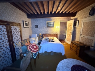 Maison de village avec garage et jardin