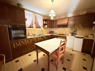 Maison de village avec garage et jardin