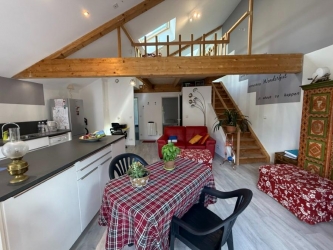Maison de ville de 3 pièces avec garage