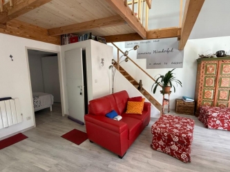 Maison de ville de 3 pièces avec garage