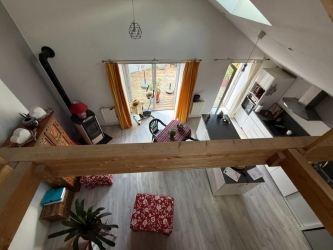 Maison de ville de 3 pièces avec garage