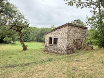 MORVAN Ancienne longère en pierres de pays sur  8575 m²